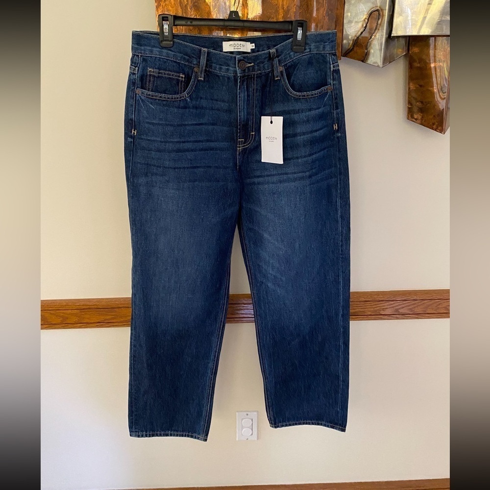 Hidden High Rise Bailey Boyfriend Jeans Size 28 NWT